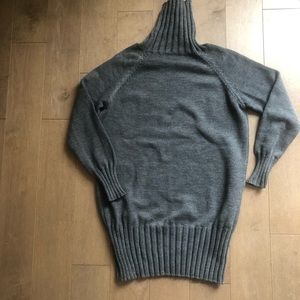 Turtle Neck Long Sleeved Sweater dress